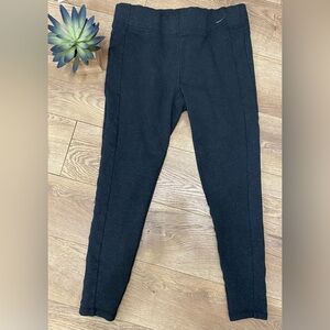 Ann Taylor Loft Leggings medium Black Yoga Pants Athleisure, Stretch Womens